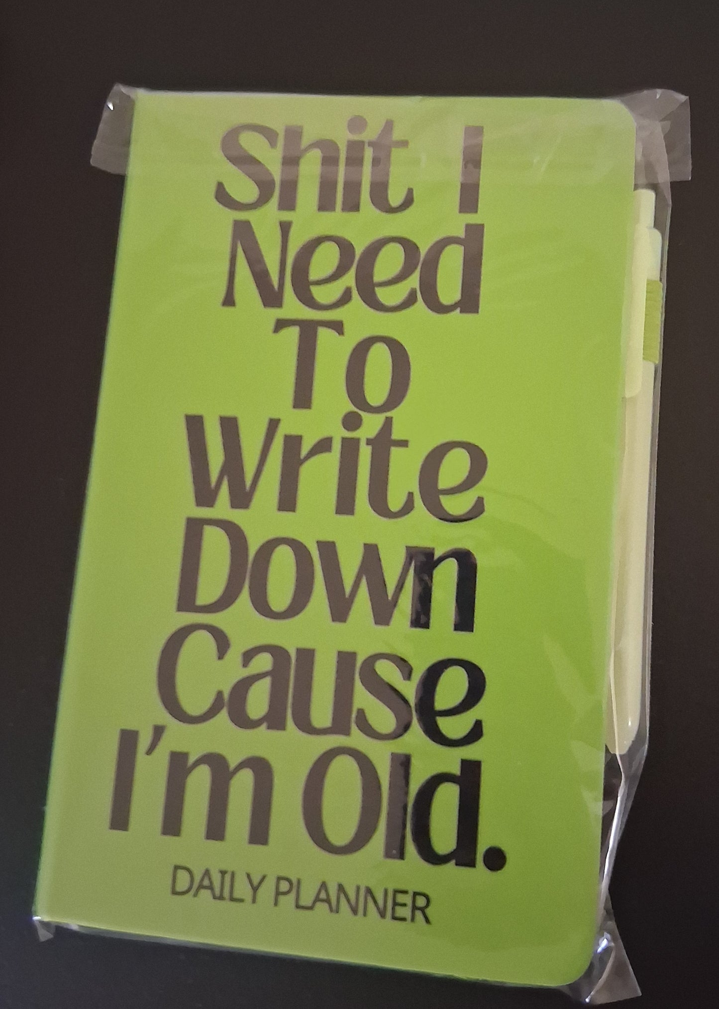 Shit I Need To Write Down Journal