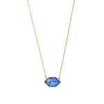 Crystal Animal Print Pendant Necklace