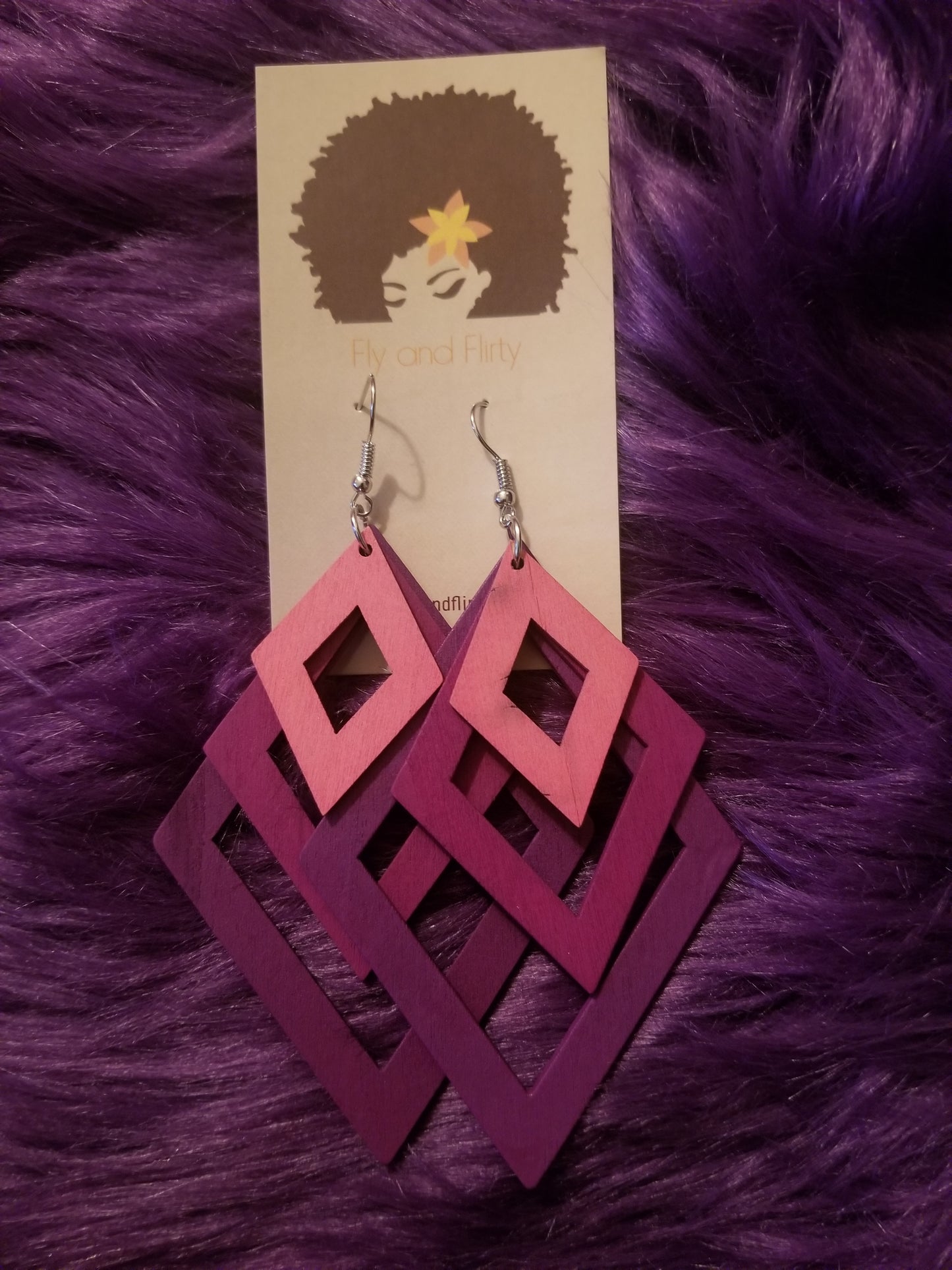 Tri Layered Earrings