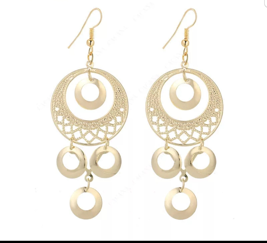 Bohemian Style Dangle Earrings