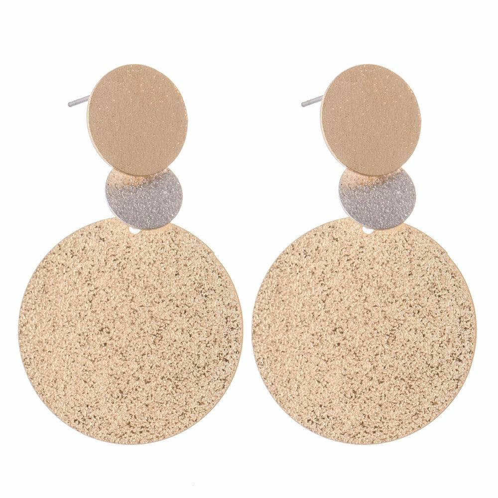 Texture Drop Earrings