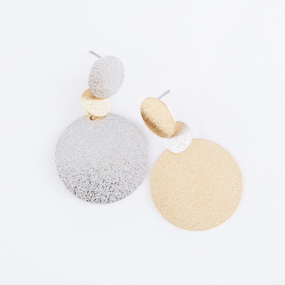 Texture Drop Earrings