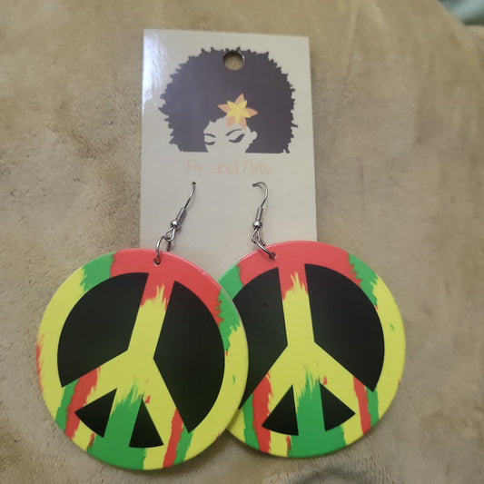 Peace Earrings