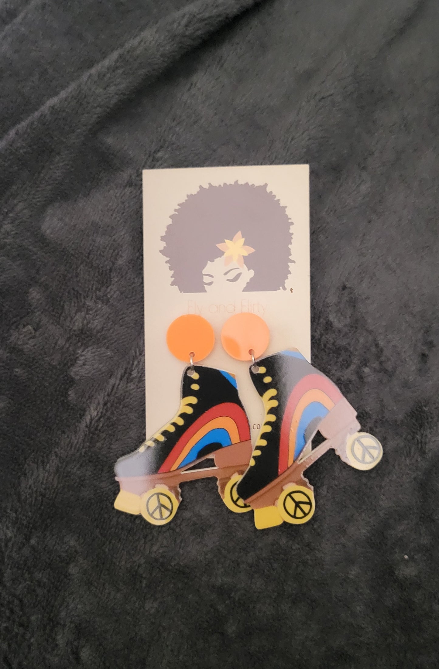 Retro Skate Earrings
