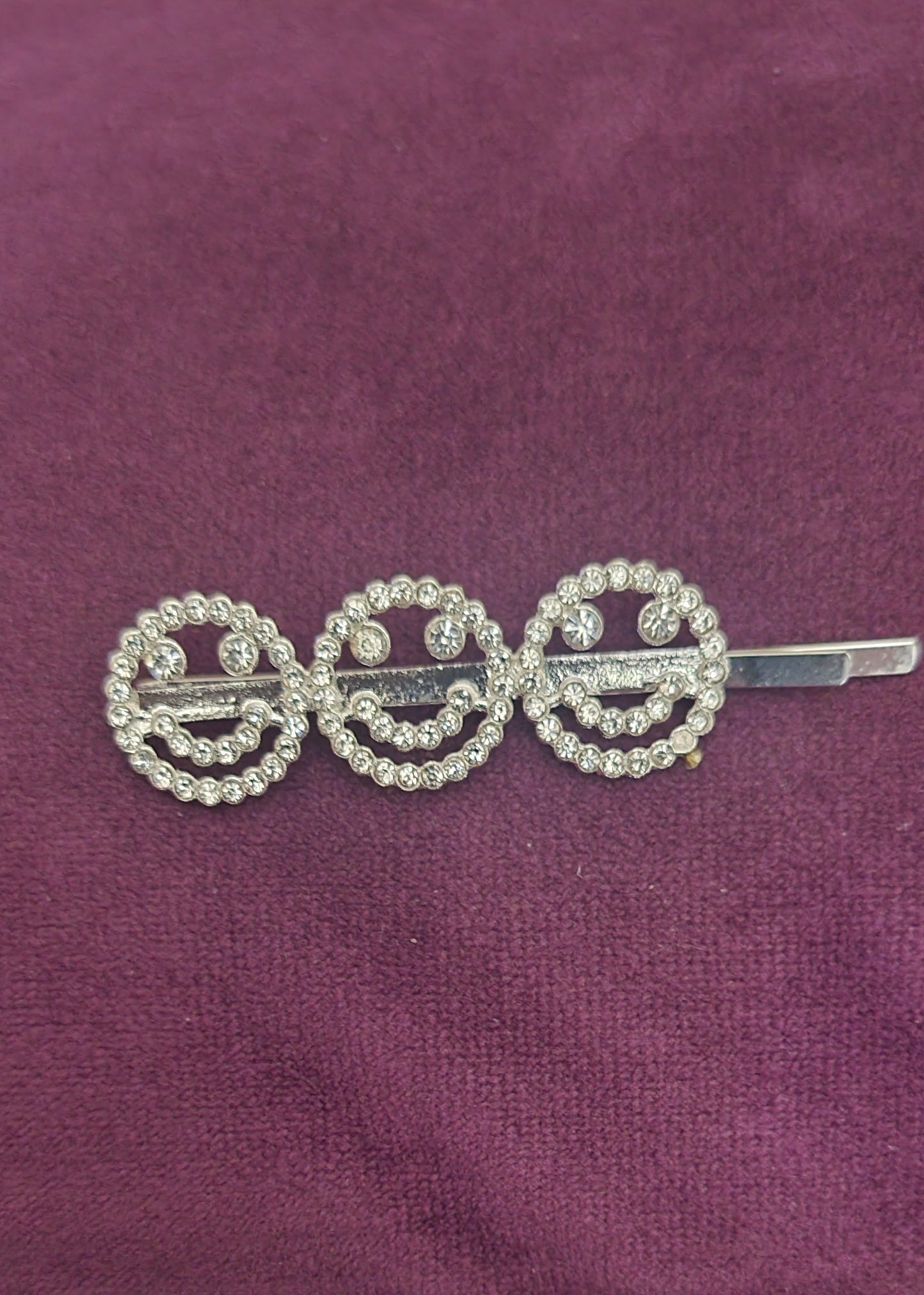 The Happy Face Hair Pin