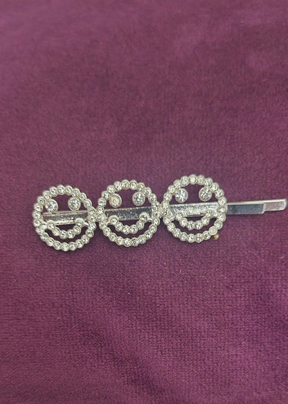 The Happy Face Hair Pin