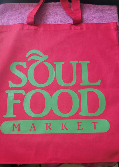 Soul Food Market Reusable Shopping Bag