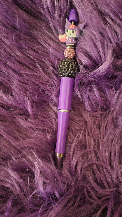 Kuromi Beaded Pen
