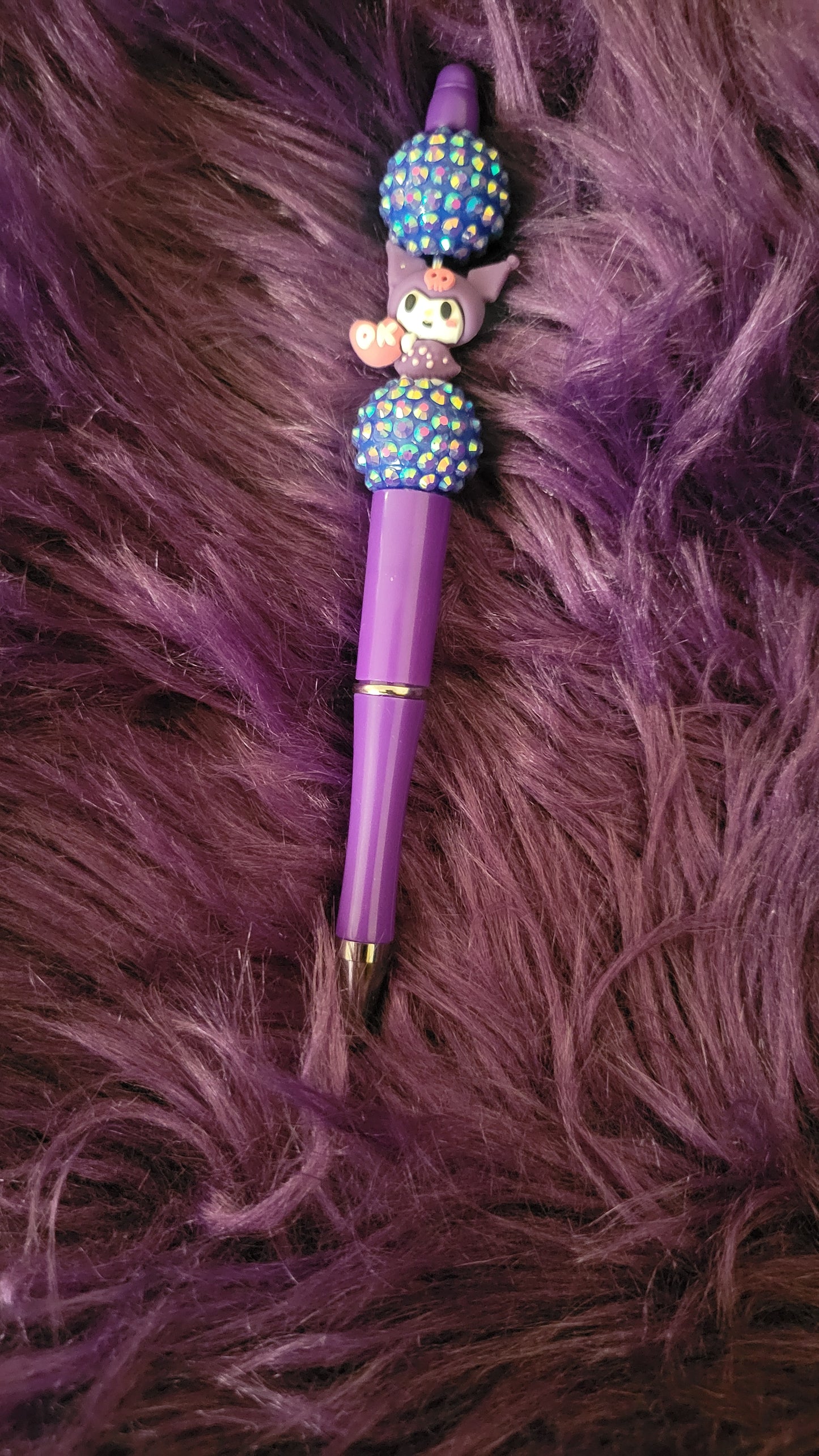Kuromi Beaded Pen