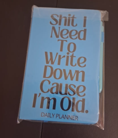 Shit I Need To Write Down Journal