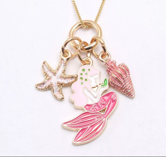Mermaid Necklace(Little Girls)