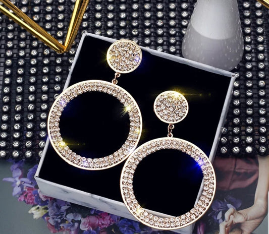 Bright Lights Circular Earrings - Fly and Flirty